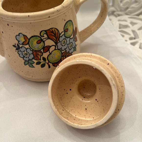 Sadler England Retro 70s Stoneware Teapot 🌿 Adorable🌿 - Picture 3 of 6